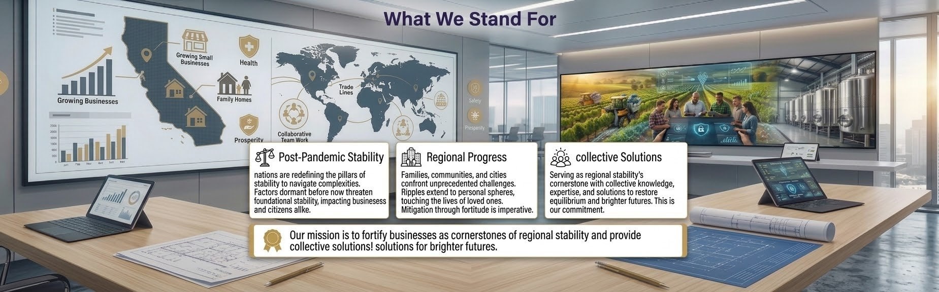 What we stand for image